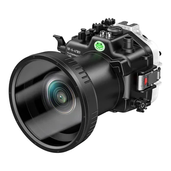 Чехол Seafrogs Для Sony A7 RV Сумка Для камеры Чехол Водонепроницаемый Чехол Для Sony-FE 4/24-105 G OSS объектив Подводный Корпус
