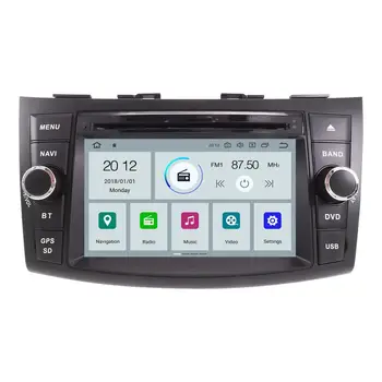 Мультимедиа для SUZUKI SWIFT Android-радио 2011 2012 - 2015 GPS-навигация, головное устройство, стереозвук, автомобильный DVD-плеер PX6, авторадио 2