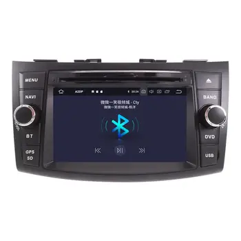Мультимедиа для SUZUKI SWIFT Android-радио 2011 2012 - 2015 GPS-навигация, головное устройство, стереозвук, автомобильный DVD-плеер PX6, авторадио 3