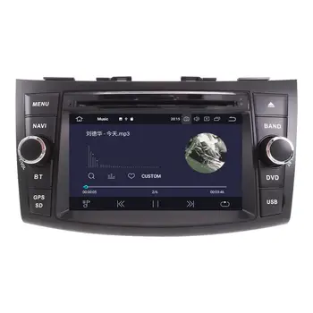 Мультимедиа для SUZUKI SWIFT Android-радио 2011 2012 - 2015 GPS-навигация, головное устройство, стереозвук, автомобильный DVD-плеер PX6, авторадио 4