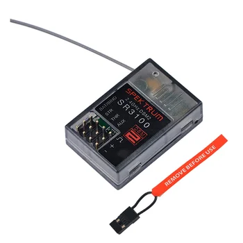 2,4 ГГц Spektrum SR3100 DSM2 3-канальный поверхностный приемник DSM2 для радиоуправляемого автомобиля, радиоуправляемой ЛОДКИ
