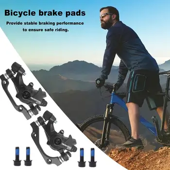 Тормоза BMX Комплект тормозов переднего и заднего суппортов для шоссейного велосипеда Гидравлические суппорты для велосипедных тормозов Велосипедные аксессуары для электровелосипедов 2