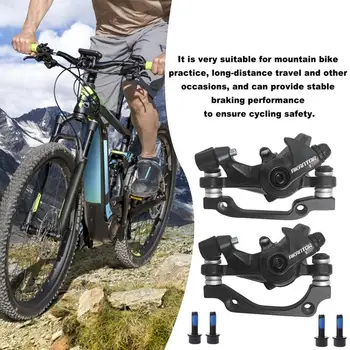 Тормоза BMX Комплект тормозов переднего и заднего суппортов для шоссейного велосипеда Гидравлические суппорты для велосипедных тормозов Велосипедные аксессуары для электровелосипедов 3