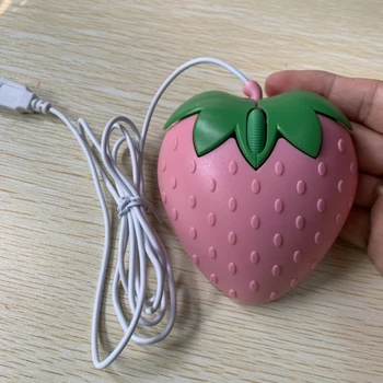 Новая Розовая Мышь Маленькая Оптическая Компьютерная Игровая мышь для ПК, Идеальный подарок для девочек 1