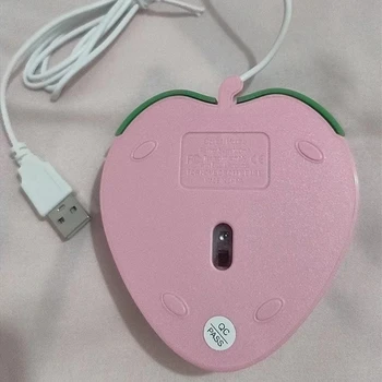Новая Розовая Мышь Маленькая Оптическая Компьютерная Игровая мышь для ПК, Идеальный подарок для девочек 2