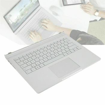 Беспроводная клавиатура 83XC с тачпадом для Surface Book 1, серебристый 1
