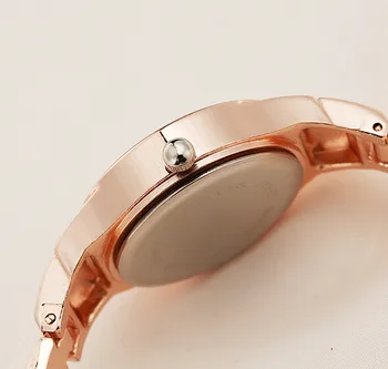 Индивидуальный дизайн Женский браслет Montres из нержавеющей Стали Montre Маленькие часы Кварцевые Наручные часы с бриллиантами Relogio Masculino 3