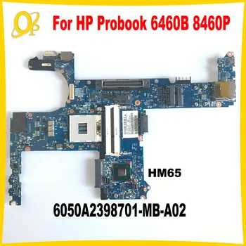 6050A2398701-MB-A02 Материнская плата для ноутбука HP Probook 6460B 8460P материнская плата 642755-001 642759-501 HM65 DDR3 полностью протестирована