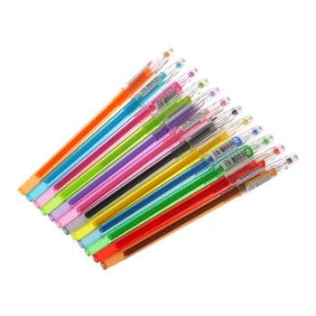Алмазная гелевая ручка школьные принадлежности Рисуем ручками разных цветов, студенческий челнок ярких цветов