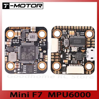 T-MOTOR mini f7 mpu6000 контроллер полета racing fc для fpv дронов freestyle diy запчасти