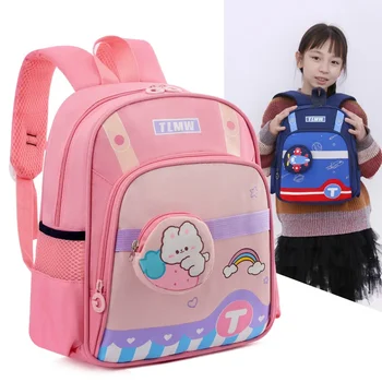 Детский рюкзак с рисунком из мультфильма, водонепроницаемые школьные сумки для детского сада, рюкзаки для мальчиков и девочек 3-6 лет, школьный ранец для учащихся 1-2 классов 1