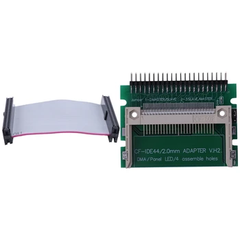 1 Шт 2-дюймовый 44-контактный Разъем 2,5-Дюймового Кабеля жесткого диска IDE и 1 шт 44-контактный разъем IDE для CF Compact Flash-адаптера 0