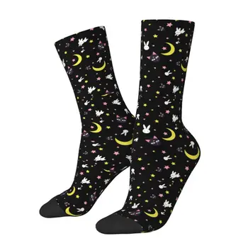 Мужские носки для экипажа с рисунком моряков, унисекс, модные носки-платья Moon Luna, весна-лето, осень-зима 1