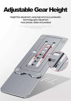 Универсальная регулируемая металлическая настольная подставка Тонкий держатель телефона для iPhone 12 ProMax Поддержка крепления подставки для планшета Xiaomi 2