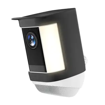 Полупрозрачный Протектор Силиконовый Защитный Чехол Для Аксессуаров Ring Spotlight Cam Pro Для Камеры Безопасности Мягкая Утолщенная Крышка