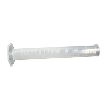 Градуированный цилиндр для измерения жидкости из прозрачного белого пластика объемом 3X 250 мл для лабораторного набора 1