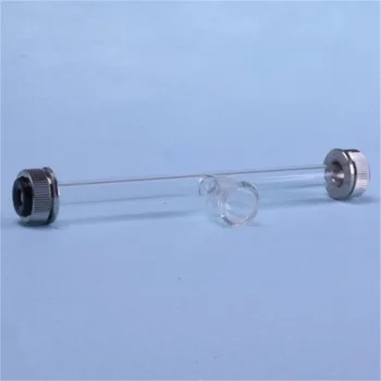 100 мм / 200 мм Помлариметровое стекло / трубка из редкого стекла с ЧАШКОЙ 0
