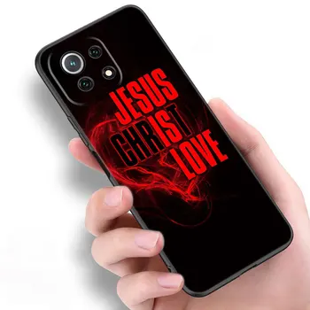 Библейский Стих К Филиппийцам Иисус Христос Христианский Чехол Для Xiaomi Mi POCO X3 NFC GT M4 M3 12 11T 10T Pro A3 11 Lite NE 5G 11i F3 2