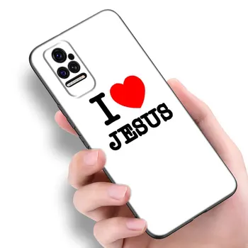 Библейский Стих К Филиппийцам Иисус Христос Христианский Чехол Для Xiaomi Mi POCO X3 NFC GT M4 M3 12 11T 10T Pro A3 11 Lite NE 5G 11i F3 3