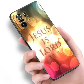 Библейский Стих К Филиппийцам Иисус Христос Христианский Чехол Для Xiaomi Mi POCO X3 NFC GT M4 M3 12 11T 10T Pro A3 11 Lite NE 5G 11i F3 4