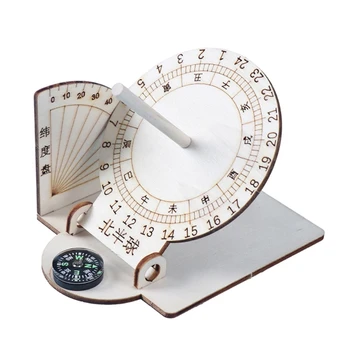 Новые часы Научные модели Деревянные Модели Украшения для рабочего стола 0
