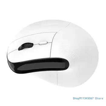Эргономичная Мышь Вертикальная Мышь С Регулируемым разрешением 4000 точек на дюйм, совместимая с Bluetooth 2,4 ГГц Прямая поставка 2