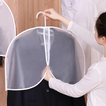 Многоразовый наплечный чехол для одежды с дышащими пылезащитными чехлами для одежды Широкого применения