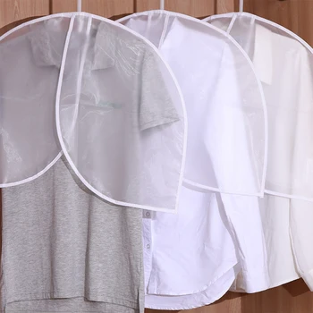 Многоразовый наплечный чехол для одежды с дышащими пылезащитными чехлами для одежды Широкого применения 1