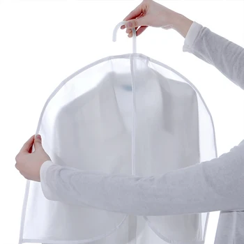Многоразовый наплечный чехол для одежды с дышащими пылезащитными чехлами для одежды Широкого применения 3