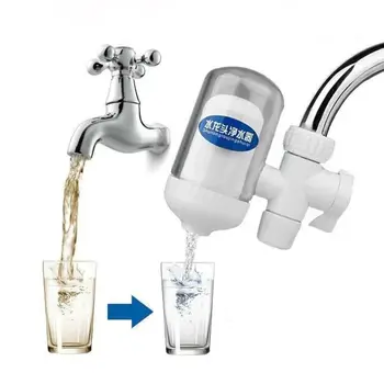 Фильтр для крана Пластиковый очиститель воды с фильтрующим элементом Трубка Высокоэффективный фильтр для воды для домашней кухни