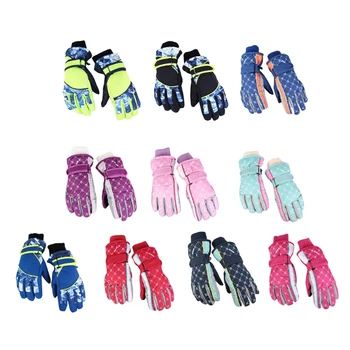 Термальные перчатки, детские зимние варежки для мальчиков и девочек 5-8 лет