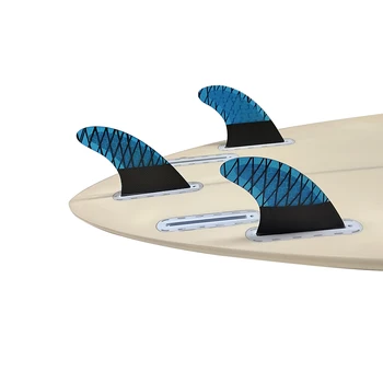 Средние Плавники для досок для серфинга UPSURF FUTURE Fin Boxes Carbon Honeycomb Quilhas Thruster С производительным сердечником из стекловолокна Короткие Плавники для досок