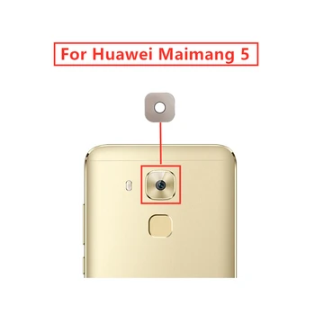 2шт для Huawei Maimang 5 Камера Стеклянный Объектив Задняя Задняя Камера Замена Стеклянного Объектива Ремонт Запасных Частей с Клеем