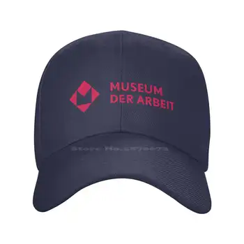Museum Der Arbeit Джинсовая кепка с логотипом высшего качества, Бейсболка, Вязаная шапка