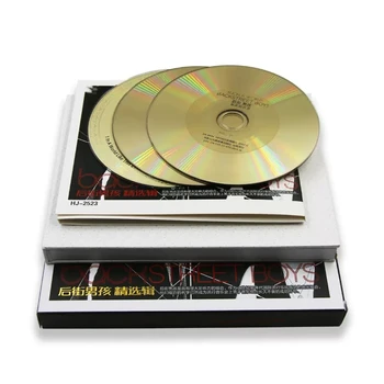 Подлинный Китайский 24-Каратный Золотой SRS 1411 кбит/с WAV 3 CD-Бокс-сет Американской Мужской группы Классической Поп-музыки 48 Песен Коллекция Альбомов 2