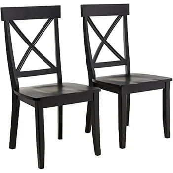 Кухонные стулья бесплатная доставка, обеденный стул из двух частей черного цвета