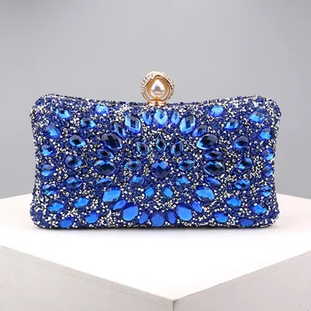 Цветочные акриловые женские клатчи с бриллиантами, роскошные жемчужные металлические женские маленькие вечерние сумочки с цепочкой, сумки через плечо 5