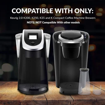 Набор для приготовления кофе для Keurig 2.0 K200, K250, K35, K-Duo и K-Compact Включает в себя держатель фильтра и Фильтры для воды 1