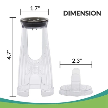 Набор для приготовления кофе для Keurig 2.0 K200, K250, K35, K-Duo и K-Compact Включает в себя держатель фильтра и Фильтры для воды 5
