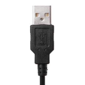 Разъем USB 2.0 к 2-контактному кабелю, шнур-адаптер для DC 5V USB С возможностью включения/ ВЫКЛЮЧЕНИЯ челнока