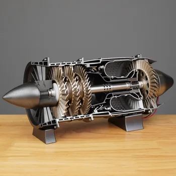 Модель турбореактивного двигателя WP-85, наборы для сборки своими руками, мини-рабочий движитель, имитирующий 3D-печать