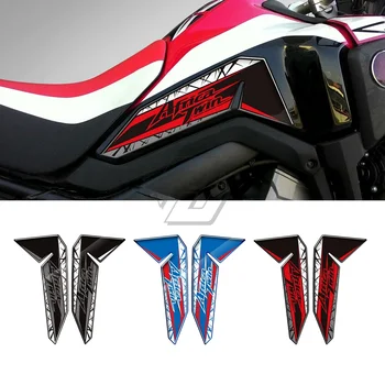 Для Honda Africa Twin 2016-2019 3D Наклейки для защиты бокового бака мотоцикла из смолы