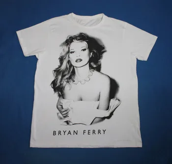 Винтажная рубашка Olympia Remixes Bryan Ferry, классическая белая унисекс S-4XL CC1422