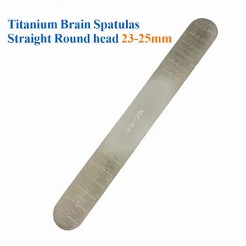 Шпатели для мозга Пластина для прессования мозга Хирургические инструменты для Экстракраниальной титановой нейрохирургии