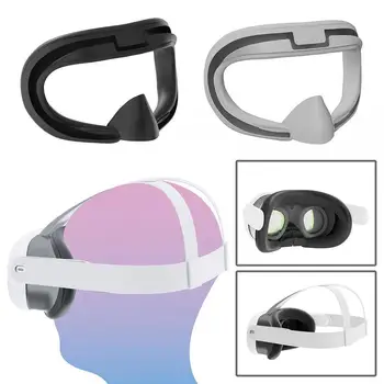 Силиконовая маска Устойчива к поту, ее можно стирать, А также она устойчива к поту и пыли Для Блокировки света Шлема Oculus Meta Quest 3.