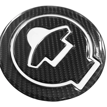 2X Наклейка На Крышку Топливного Бака Мотоцикла Из Углеродного Волокна, Наклейка Для YAMAHA YZF-R3 R25 R15 MT-03, Защитная Наклейка Для Газовой крышки
