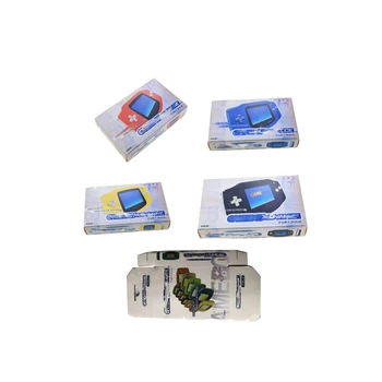 10ШТ Высокое качество для игровой консоли GBA красочная бумажная картонная коробка внешняя упаковочная коробка