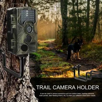 Крепление для игровой камеры, Держатель камеры, кронштейн для дерева, Портативное Т-образное крепление камеры для наружных деревьев, Солнечные панели, Таймер кормления оленей 1