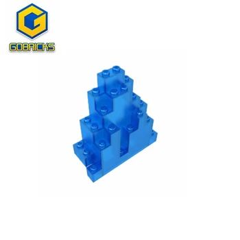 Каменная панель Gobricks GDS-2148 треугольной формы 3 x 8 x 7 (LURP), совместимая с модифицированными строительными блоками lego 6083 Technical Liftarm