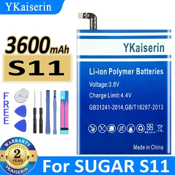 3600 мАч YKaiserin Battery S 11 Для Аккумуляторов Мобильных Телефонов SUGAR S11